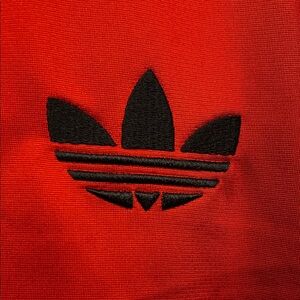 Adidas Red Suit with Black Logo